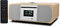 LEMEGA M5P DAB Radio with CD Player,WiFi Internet Radio with Bluetooth 35W Hi-Fi Compact Stereo System,Spotify Connect,USB player,Dual Alarms Clock,FM Digital Radio with Remote Control - White Oak