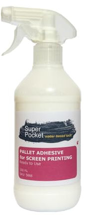 CPL Fabbrika. Pegamento en spray para serigrafía a base de agua, adhesivo reactivable para planos de impresión, formato 500 ml