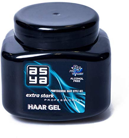 Asya Haargel Extra Stark 250 ml Flexibles Styling langanhaltender natürlicher Glanz