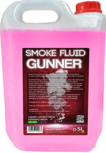 Gunner Rök hög densitet jordgubbsdoft flytande rök 5 liter
