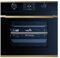 Küppersbusch BP 6332.0 S4 K-Series.3 Pyrolyse Pizza-Backofen Schwarz/Gold