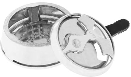 HIBRON Gestor Térmico para Cachimba, Soporte de Carbón para Cachimba y Shisha, Gestor del Calor, Accesorio y Calentador de Carbón