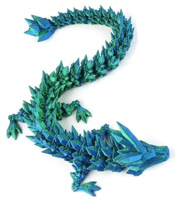 ysister Uovo di Drago Stampato in 3D, Uovo di Drago, Giocattolo Fidget Uovo di Drago Stampato in 3D, Uovo di Drago con Figure di Drago per Auto, Uffici, Regali per Adulti e Bambini (Verde)