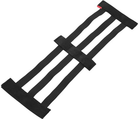 Correa de Sujeción Flexible, Correas Organizadoras para Maletero de Coche con Cinta de Gancho y Bucle, Banda Elástica Portátil para Organizar Equipaje (Ajustable S 45 X 20 cm /