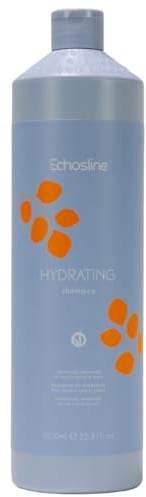 ECHOSLINE Feuchtigkeitsspendendes Shampoo für trockenes und rissiges Haar, 1000 ml