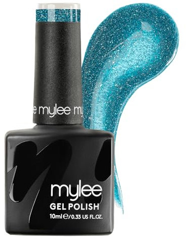 Mylee Reflective Gel Nail Polish 10ml [Mamma Mia] UV/LED Soak-Off Nail Art Manicure Pedicure for Professional, Salon & Home Use [Spotlight Range] - Long Lasting & Easy to Apply