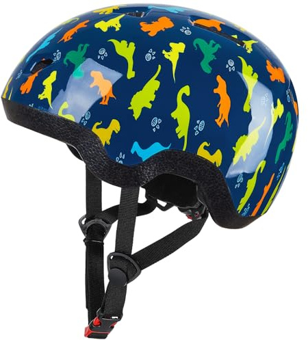 Unicorn Castle Caschetto Bambini dai 1 2 3 Anni, Casco Bici Bambino Traspirante per Bicicletta Skate Scooter