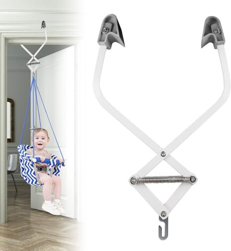 Asfrode Türklammer für Baby Federwiege, Babyschaukel Door Clamp Babyhängematte Türrahmenklammer Belastbar bis 15-16 kg