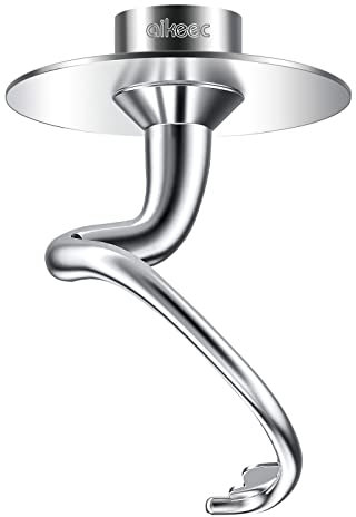 Gancio per Impastare in Acciaio Inox per Robot da Cucina Kitchen aid, Acciaio Inossidabile K45DH Gancio per Impastare per Kitchen aid 4.5/5QT K45 K45SS KSM75 KSM90 KSM95 KSM100 KSM103 KSM110 KSM150