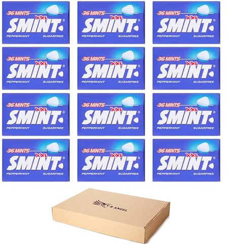 Smint Peppermint Mints XXL 12 Packs Convenient 25g Tins Sold By VR Angel