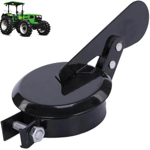 IUSOT Avgasspjäll traktor 50 mm väderkåpa regnlucka avgasrör skyddsklucka regnlucka avgasrör traktor kompatibel med traktorer gräsklippare släp, avgasskydd, universellt