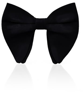 HISDERN Noeud Papillon Homme Pré-noué en Velours Réglable Nœuds Papillon avec Crochet pour Mariage Bal Costume Smoking Fête Soirée