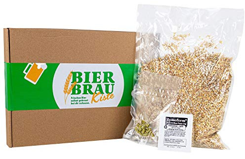 Braupartner BierbrauKiste Nachfüllpack WEIZEN | Echte Rohstoffe | zum Nachbestellen und erneuten Brauen mit dem Bierbrauset