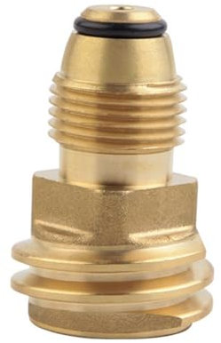 Sehuby Effective Swivels Propanes Refill Adapter Practical Camping Grills Propanes Adapter Convenient for Outdoor Equipment