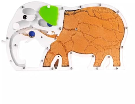 AZHKJKZH Formica Nido Castello della Fattoria delle Formiche del Nido Kit di Osservazione Colonia Apprendimento Scientifico Dell'Habitat Casette per Formiche(Bruin)