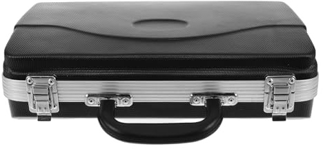 Levemolo Bolsa para Clarinete Portátil Estuche Compacto Compartimentos para Accesorios de Viento Organizador para Músicos Presentaciones al Aire Escuela