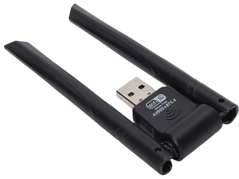 Generic 900 Mbps Dual Band USB WiFi Bluetooth-adapter för PC, Höghastighets Plug and Play Trådlös Nätverksdongel för Sömlös Anslutning, WiFi-mottagare för Hemmakontor
