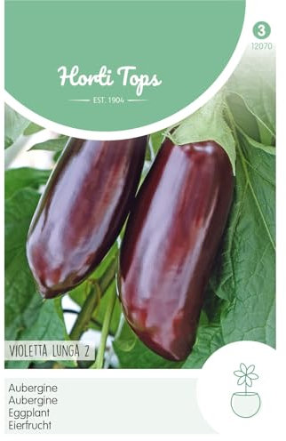 Hortitops 12070 Eierfrucht Violetta Lunga 2 (Auberginensamen)