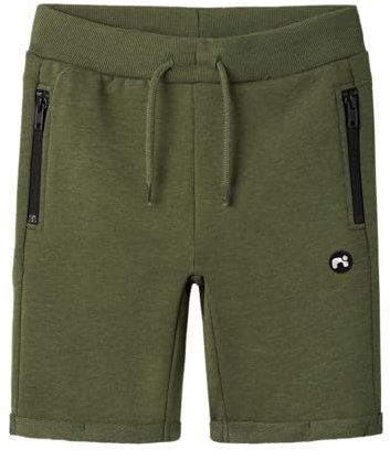 NAME IT Jungen Nkmvimo SWE Unb Noos Shorts, Rifle Green, 152 EU