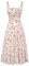 SCARLET DARKNESS Robe Cottagecore de Printemps pour Femmes, Vintage, Ligne a, Fleurs Rose, M