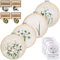 Zimoer Anfänger Stickerei Set, Kreuzstich-Sets Embroidery Starter Kit mit Blumen- und Vogelmuster und Anleitung, Sticktuch, Stickrahmen, farbige Fäden und Werkzeug für DIY Kunst, Handwerk (Stil B)
