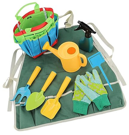 UPKOCH 1 Satz Gartengeräte gartenwerkzeug gartenhandschuhe Stulpen für schihandschuhe Gartenarbeit Kindergarten-Pflanzrechen Gartenschaufel für Plastik