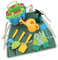 UPKOCH 1 Satz Gartengeräte gartenwerkzeug gartenhandschuhe Stulpen für schihandschuhe Gartenarbeit Kindergarten-Pflanzrechen Gartenschaufel für Plastik