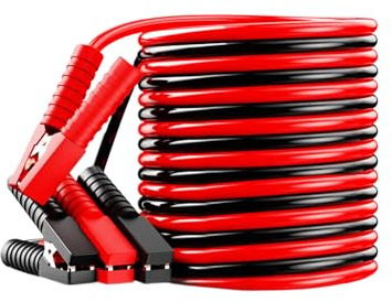 Pinzas de Arranque para Camiones - Herramienta de Arranque Portátil y Estable con Cable Grueso - Cables De Refuerzo Para Bateria De Vehiculo,Para Uso en Exterior en Automóviles, Vehículos, Camiones y