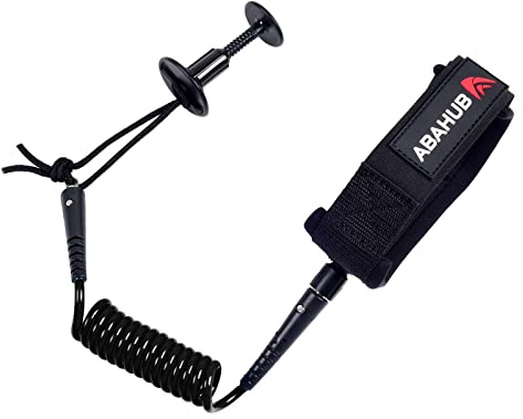 Abahub Leash da Polso a Spirale per Bodyboard 4ft / 5,5mm