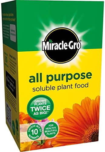 2 X Miracle-Gro All Purpose Soluble Plant Food Carton 500g
