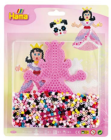 Hama Beads Set, One Size, Multi 1100 Count