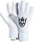 Keeperking Torwarthandschuhe für Erwachsene Fußballhandschuhe Herren Innennaht Profi Grip 4mm Fester Sitz Unisex Jonior (6,Weiß-Schwarz-Negative Schnitt)