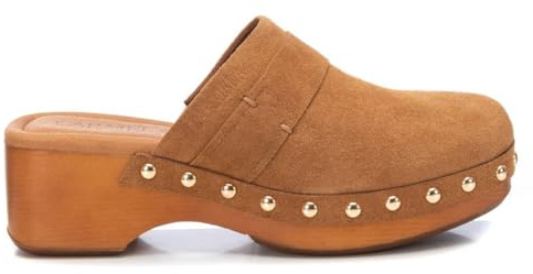 Carmela 160452 Zuecos de Mujer Camel (Tan)