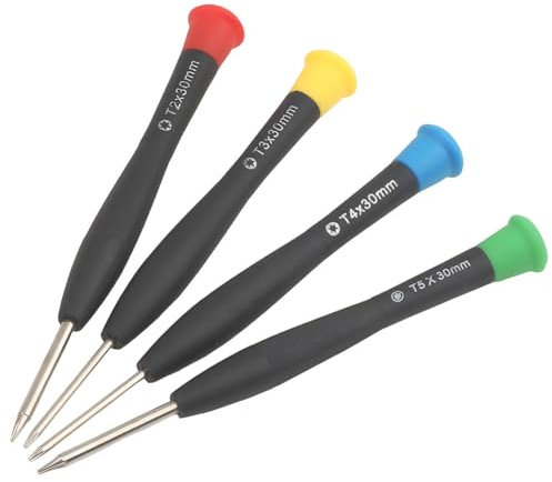 Juego de destornilladores Torx pequeños T2 T3 T4 T5 Torx Star Destornillador para teléfono móvil portátil reparación herramientas Kit de herramientas de apertura