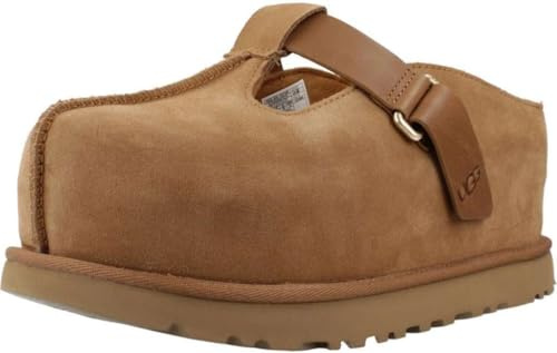 UGG Goldenstar Hi Clog träskor Läder Brun, Chestnut, 37 EU
