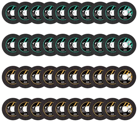 Kadagg Disco da Taglio Mola per smerigliatura in Resina Circolare Mola per Taglio rapido in Resina Metallica per smerigliatrice angolare in Metallo e Ferro