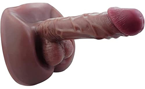 CYGzeon Dildo Anale Realistico Maschile Grande Pene Sensazione Reale Culo Realistico, Testicoli Realistici Torso Maschile Con Dildo Culo Bambola Del Sesso Masturbazione Bambola Dell'Amore
