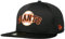 New Era 59Fifty Clubhouse Giants Cap Basecap Baseballcap Flat Brim Fitted MLB San Francisco (7 3/8 (58,7 cm) - schwarz)