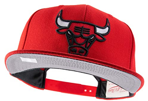 Mitchell & Ness NBA Team Ground 2.0 Snapback - Chicago Bulls, Red