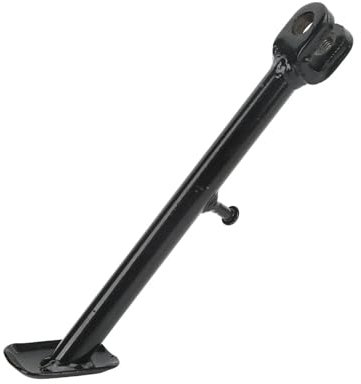 Motorcykelställ Motorcykel Sidostöd 225 Mm Långt Metalllegering Stabilt Motorcykel Sparkställ Svart Färgbeläggning För Modifiering