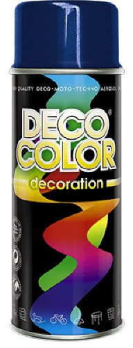 DECO COLOR DC Lackspray glänzend 400ml nach RAL freie Farbauswahl (saphirblau glanz RAL 5003)
