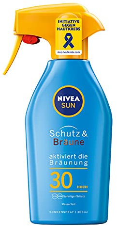 NIVEA SUN SPF 30 - Spray de protección solar y bronceado (300 ml)