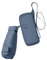 Yolispa Kleiner kompakter Regenschirm für Sonne und Regen, UV-Schutz, Regenschirm mit Tasche für Damen und Mädchen, Haze Blue
