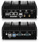 ROUAFWIT Mini PC Industrial Lüfterlos 12th Gen N100, Micro Desktop Computer Büro Fanless PC, Dual i226V 2.5GbE LAN, 2 COM, WiFi/BT, 3 Display, Barebone, NO RAM NO Storage
