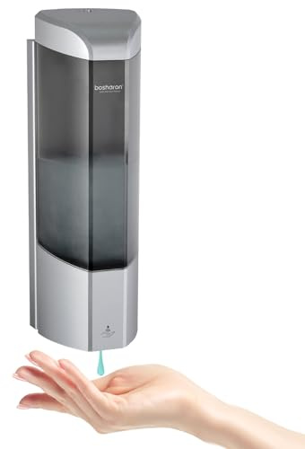 Dispenser automatico di sapone da 24 once, con sensore touchless, dispenser di disinfettante per le mani in gel e liquido a batteria, per casa, cucina, bagno, ufficio, hotel, ristorante, uso