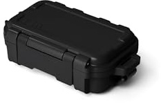 YETI LoadOut GoBox 1 Divided Waterproof Cargo Case, Dry Box, Camera Case, Fishing Tackle Box, Black