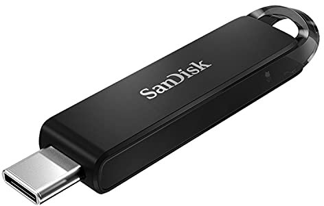 SanDisk Ultra USB Type-C 32 GB USB Flash Drive USB 3.1 Up to 150MB/s, Black