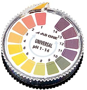WeddHuis 1 Pcs 5m Papier Test de pH Universel Bandes de Test pH Rouleau de Bandes de Test pH, Mesure de pH Gamme Complète 0-14