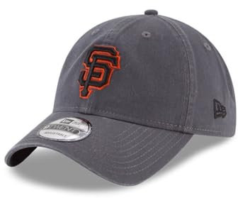 New Era San Francisco Giants MLB Core Classic Grau Verstellbare 9Twenty Cap - One-Size