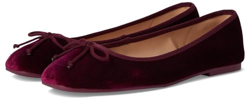 Cole Haan Women's Yara Soft Ballet Flats, Wine Velvet, 5.5-B US